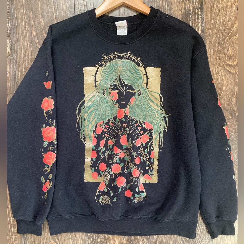 OMOCAT : Roses sweatshirt